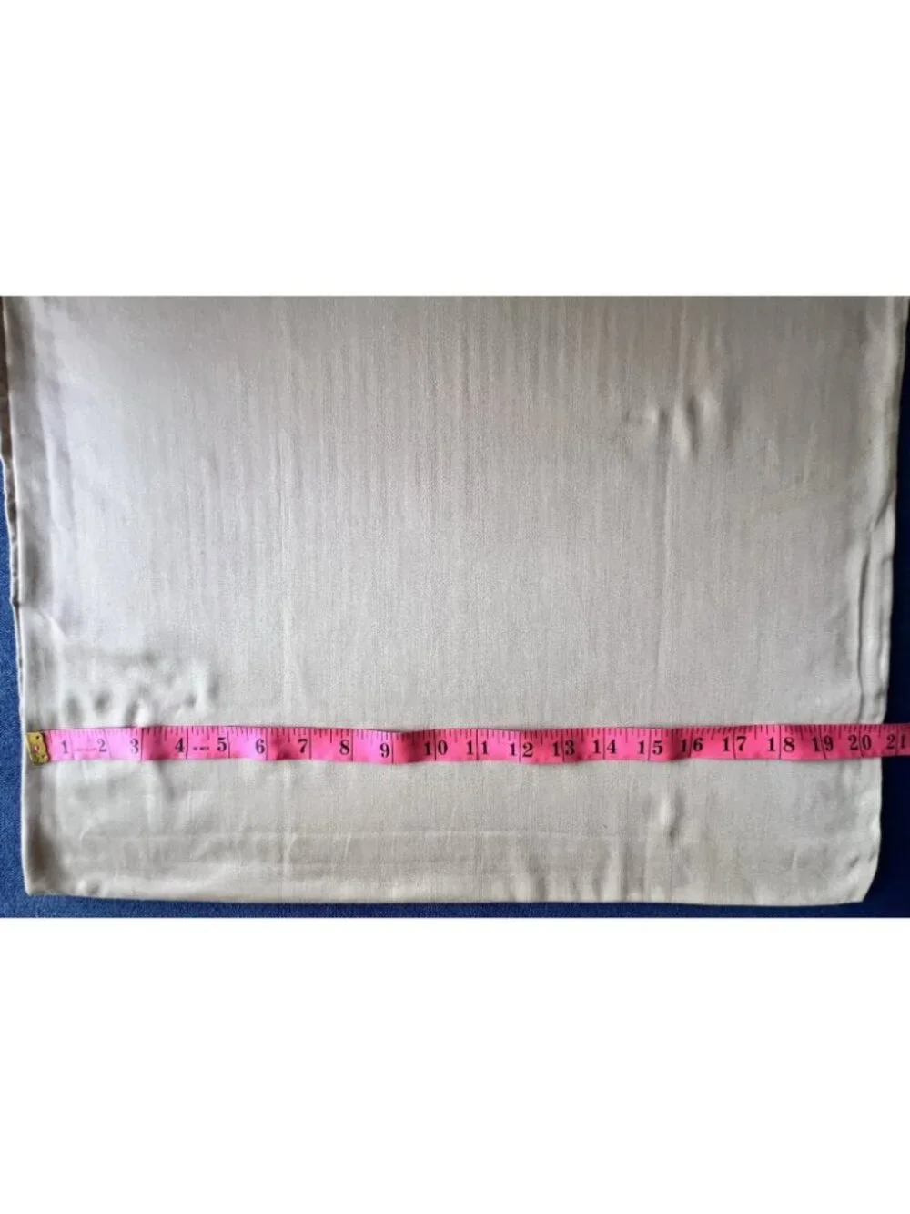 QUEEN Standard Pair Pillowcases Ecru Tan 100% Cotton 300TC Pure Earth PRISTINE